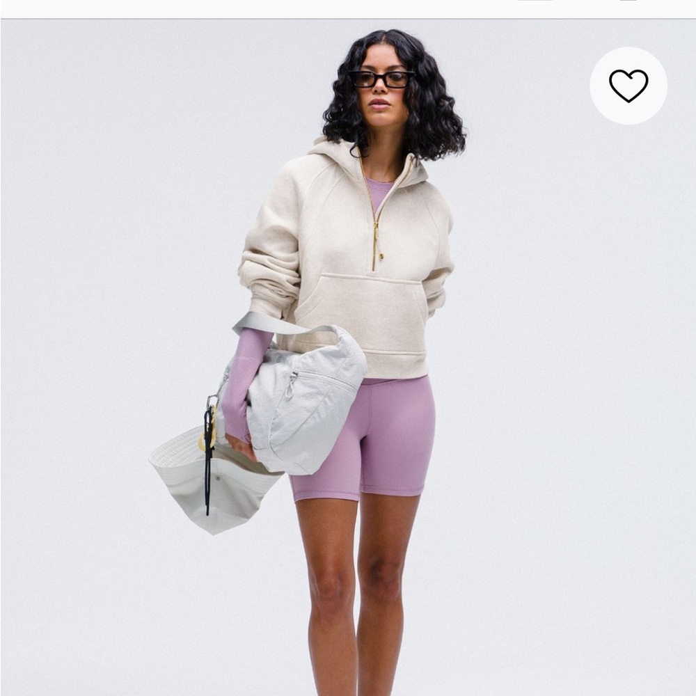 lululemon scuba half zip green